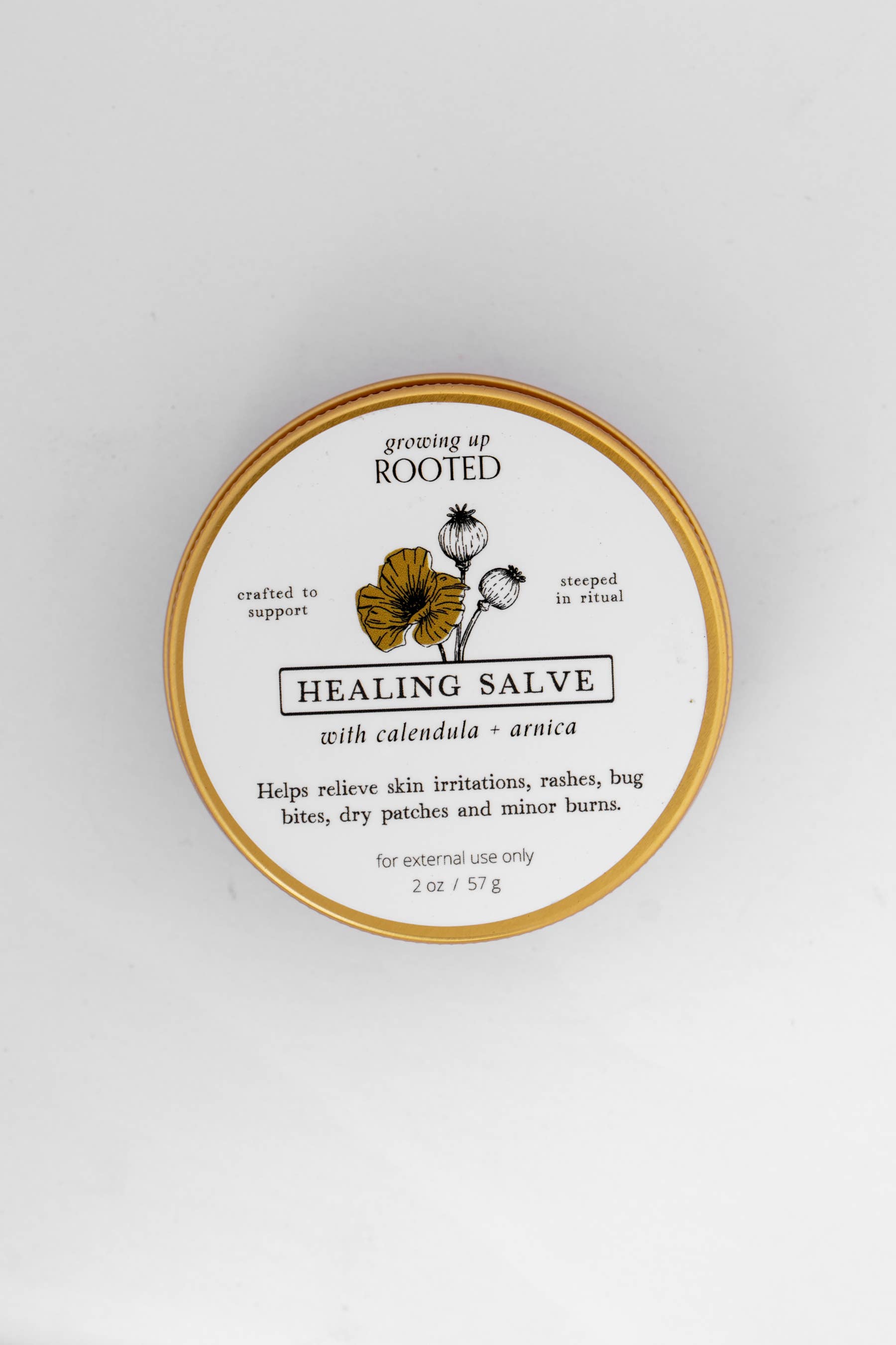 Growing Up Rooted - Wholesale Healing salve/balm/cream - Healing Salve | Natural Skin Balm with Calendula