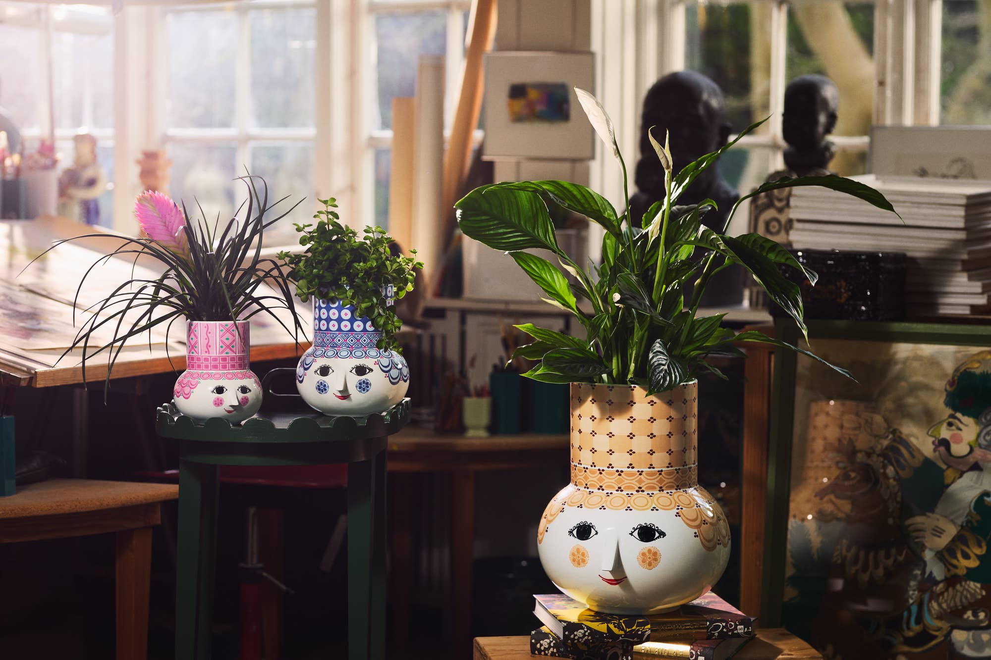 Danish Design Collective - Wholesale Plant Pot - Bjørn Wiinblad - Olga - Long Neck 3D Plant Pot / Vase4