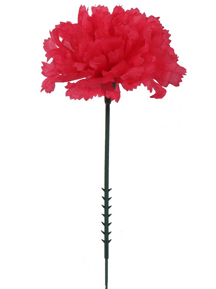 100-Pack Fuchsia Carnation Picks - Vibrant Floral Décor for wholesale by Larksilk