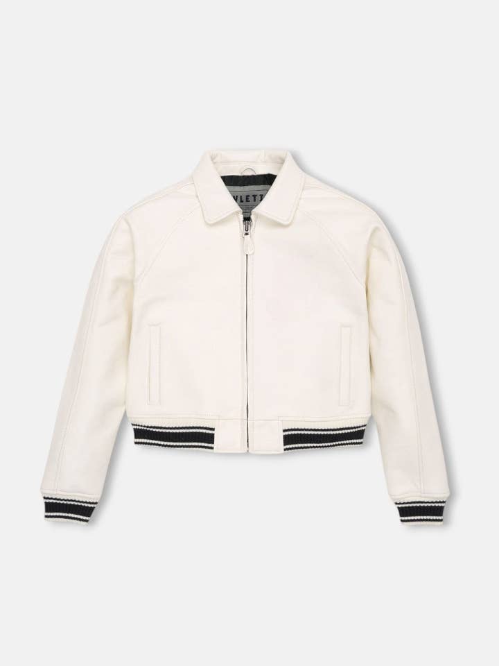 Vit VeraVogue Kort Jacka för wholesale av Wleti