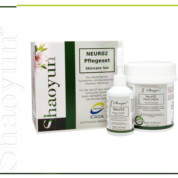 NEUR02 plejesæt | creme til atopisk dermatitis, oral rose, eksem for engroshandel hos Shaoyun Natural Health & Beauty