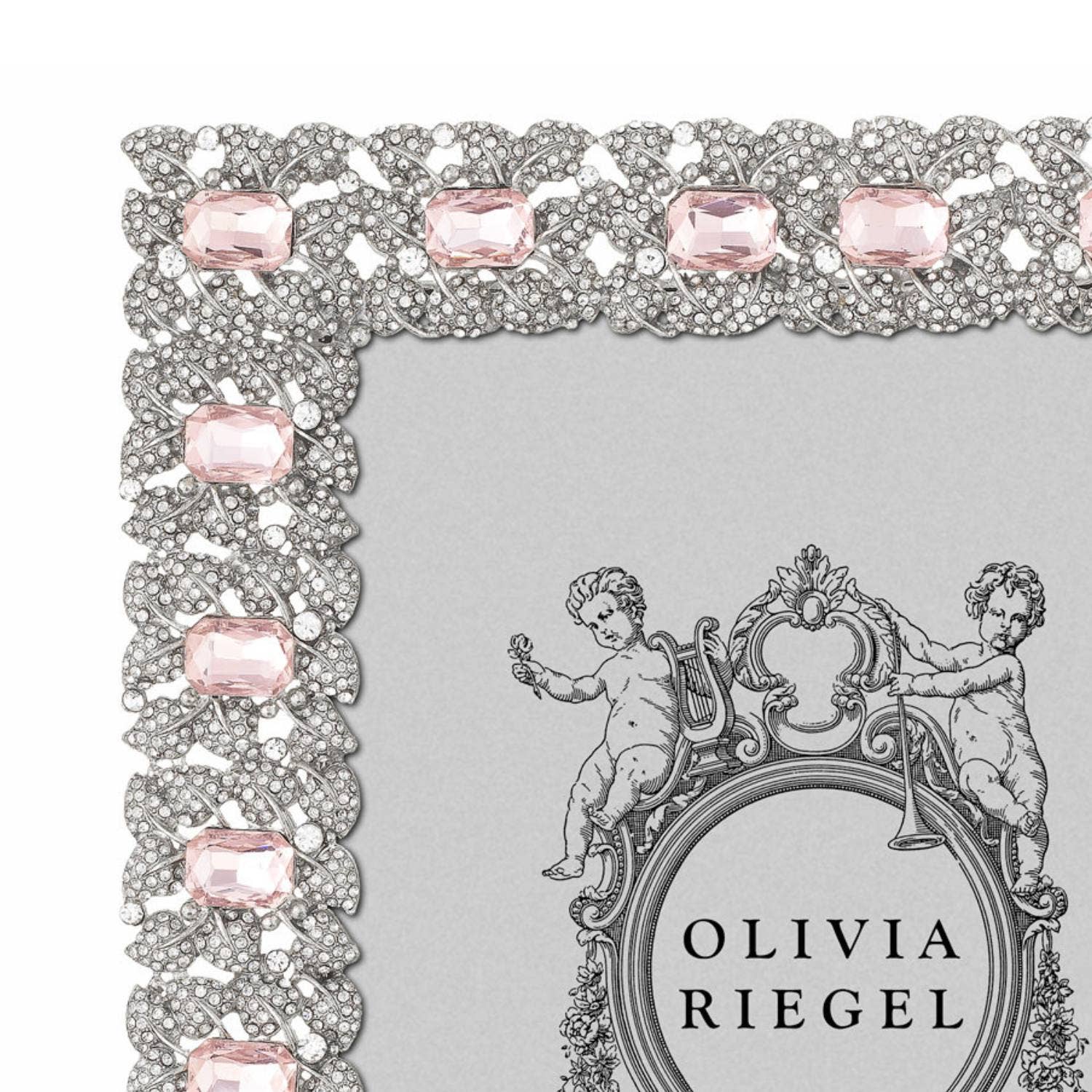 Pink Genevieve Frame | Photo Frame | Silver Picture Frame | for wholesale on Faire2