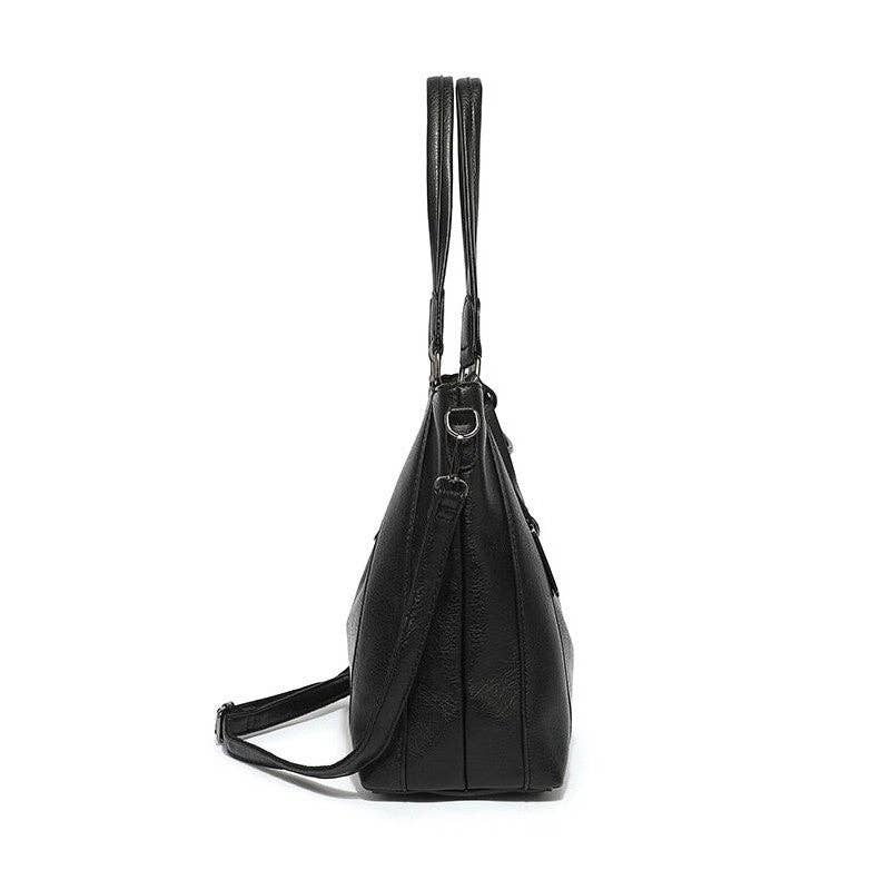 UZ Wholesale Store - Wholesale Shoulder Bag - Women's - Solid Color Single Shoulder Large Capacity Soft Leather Bag6