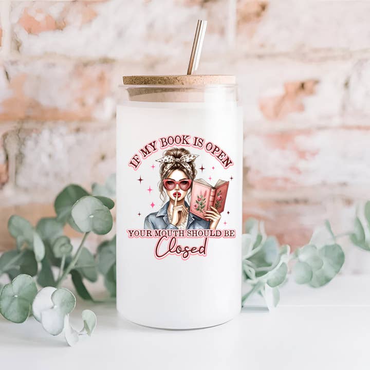 If My Book Is Open (Funny) Tumbler Collection for wholesale by A Little Something Gift Shop