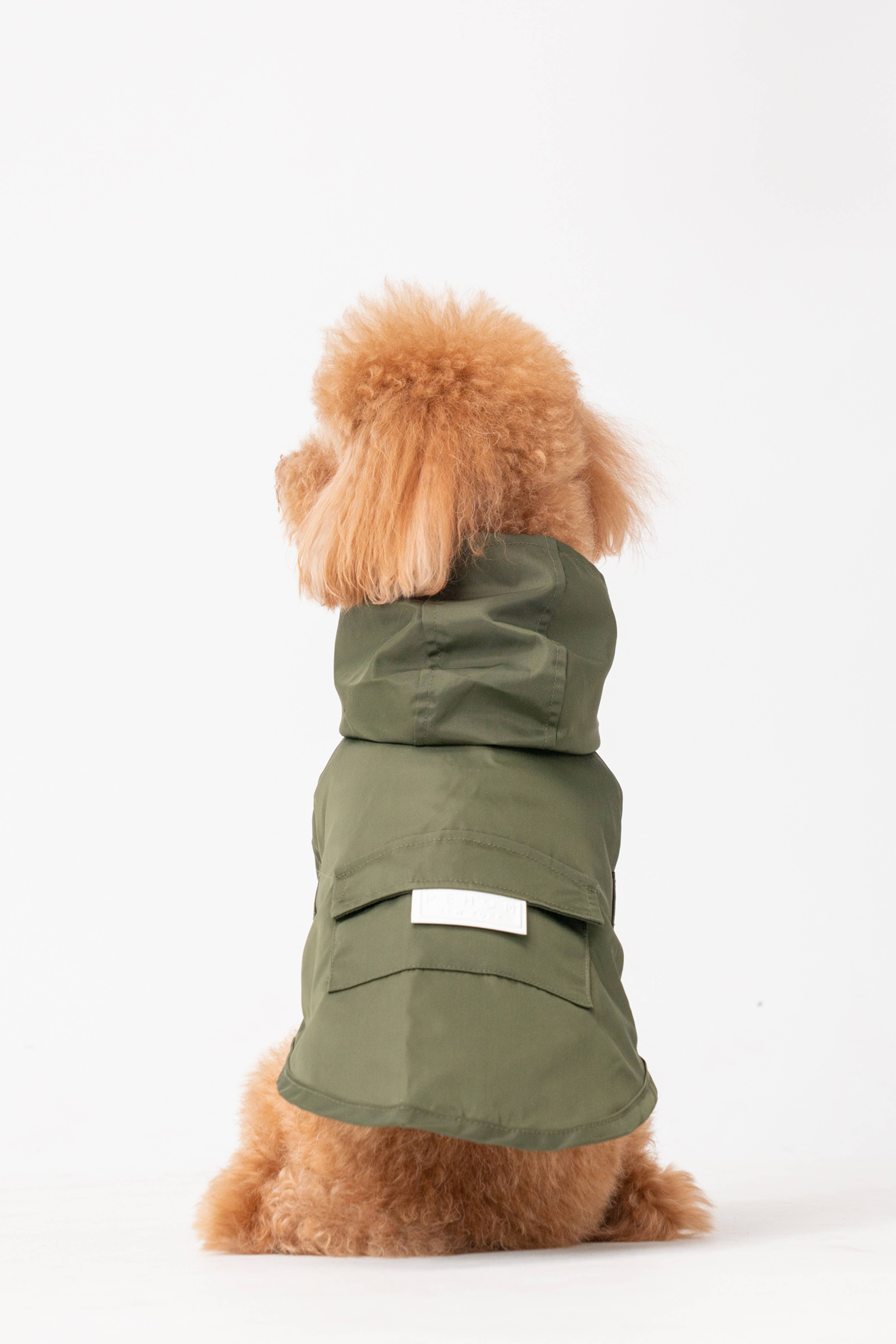 PEHOM – wholesale Hundregnrock - Hund – Regnrock - Grön4