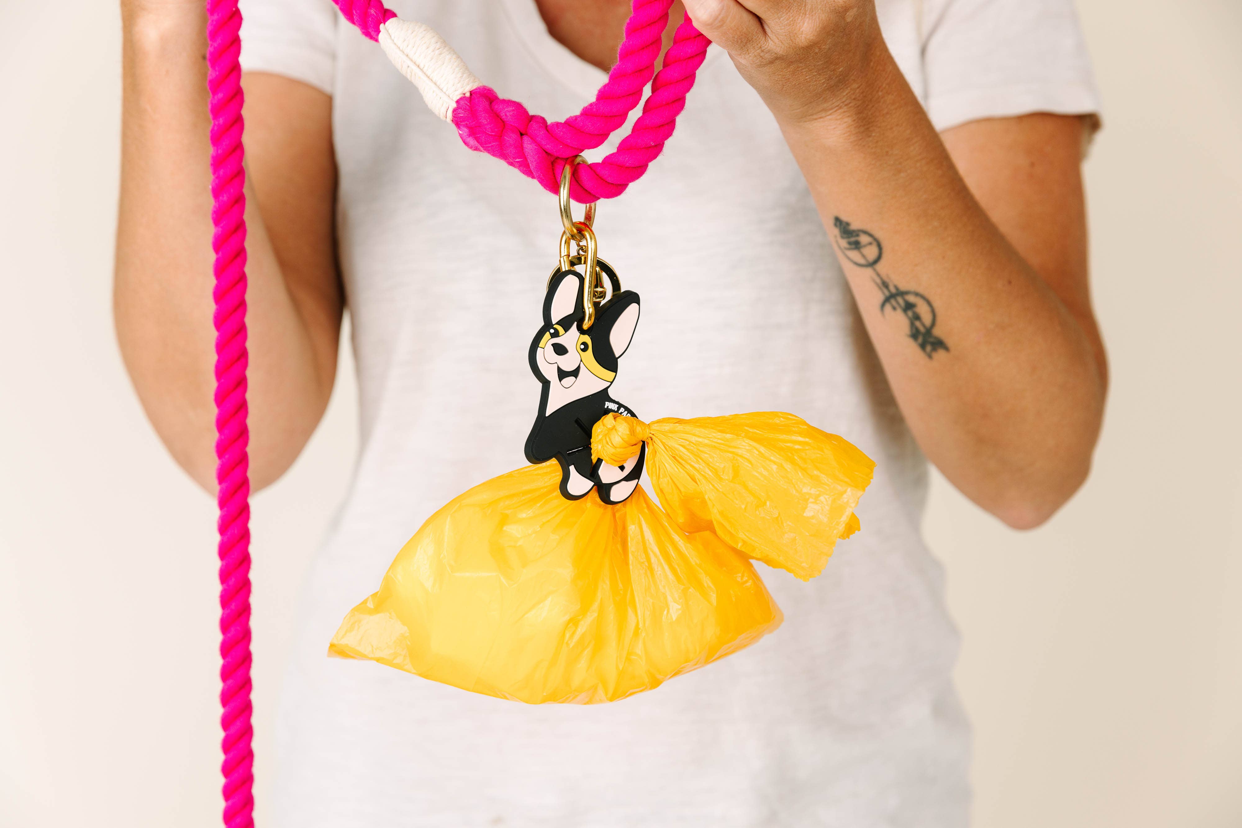 Pink Papyrus | Premium, Durable, & Stylish Dog Products – wholesale Pet poo bag dispenser – Happy Puppy Potty Pick Up | Waste Bag Holder | Poop Bag 1