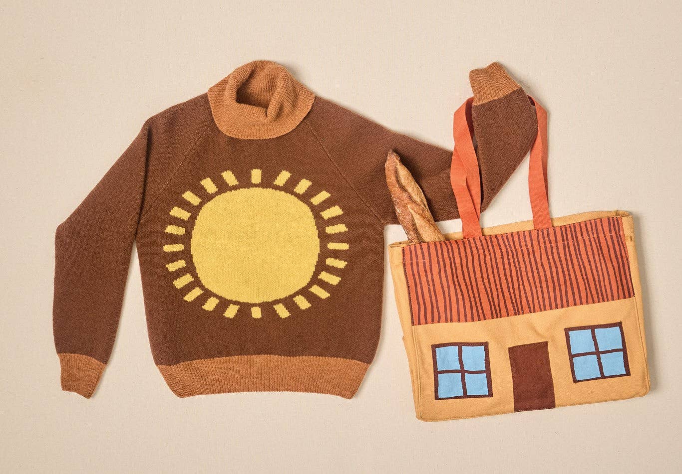 Donna Wilson - Wholesale Draagtas - Dames - Robuuste Cottage draagtas2