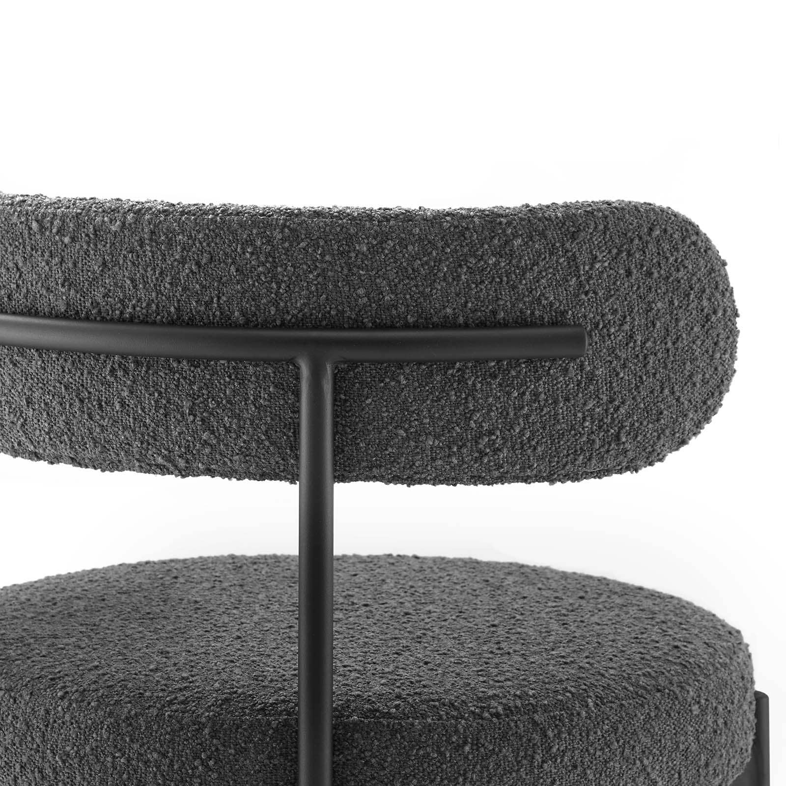Modway - Wholesale Stool - Albie Boucle Fabric Bar Stools - Set of 20