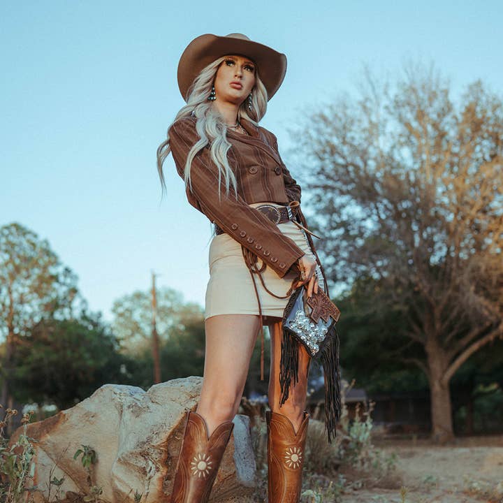 Haute Southern Hyde - Wholesale Clutch Bag - Women's - The Dana Clear Bag a Haute Southern Hyde by Beth Marie Exclu3