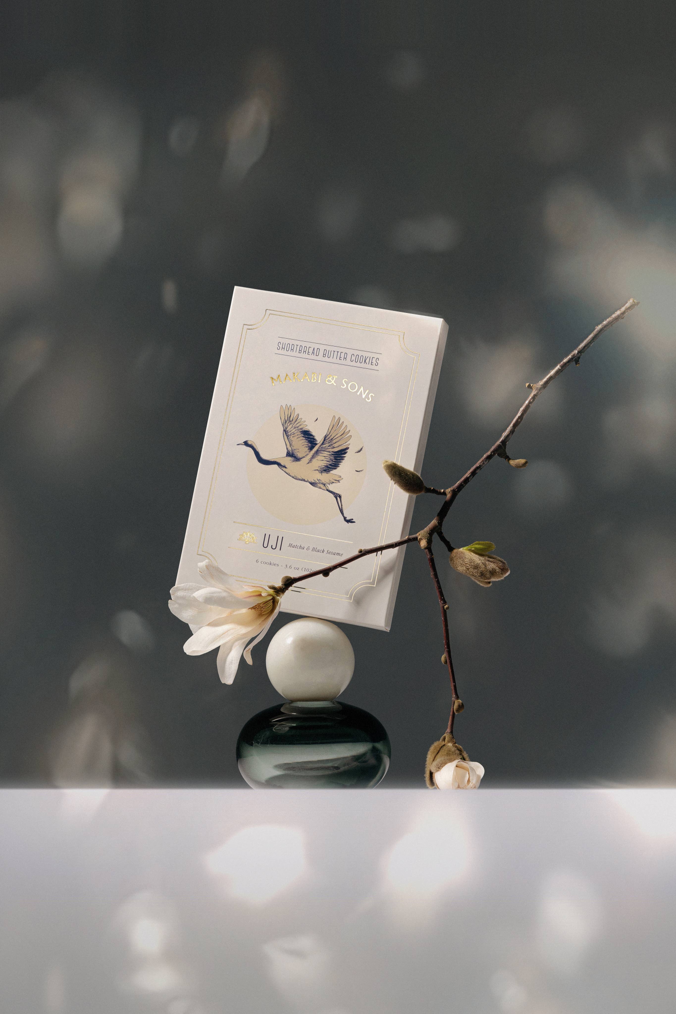 Makabi & Sons - Wholesale Cookie - Matcha Toasted Black Sesame Cookies - Uji4