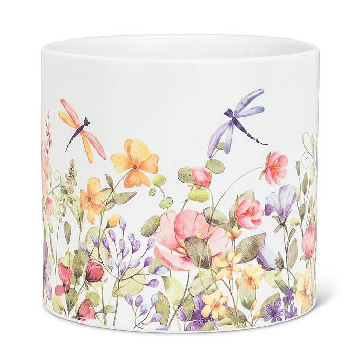 Stor trollslända & blomkruka-16,5 cm i diameter för wholesale av Abbott