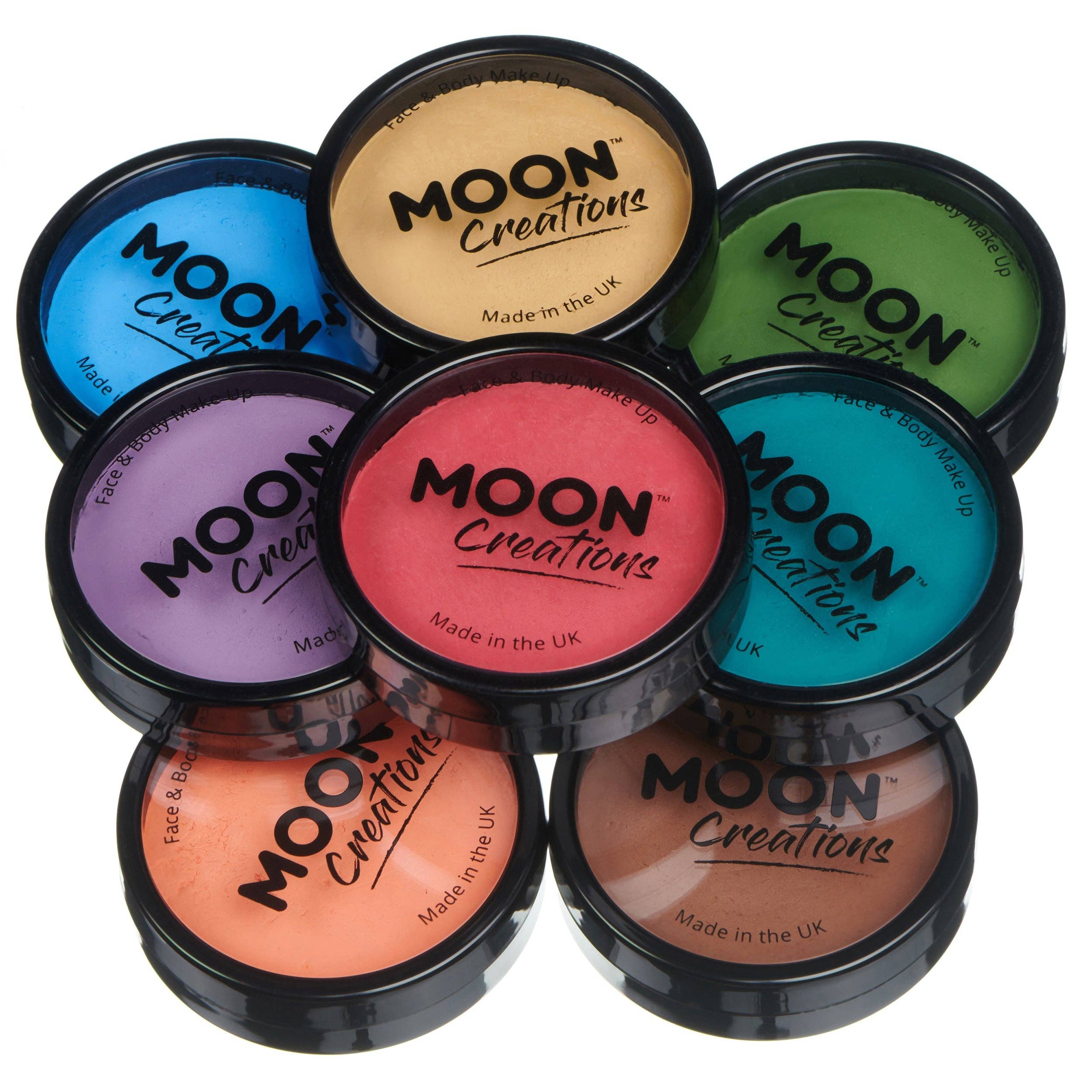 Moon Makeup - Vente Palette de maquillage pour le teint - Pots de maquillage professionnel pour visage Pro Face Paint40