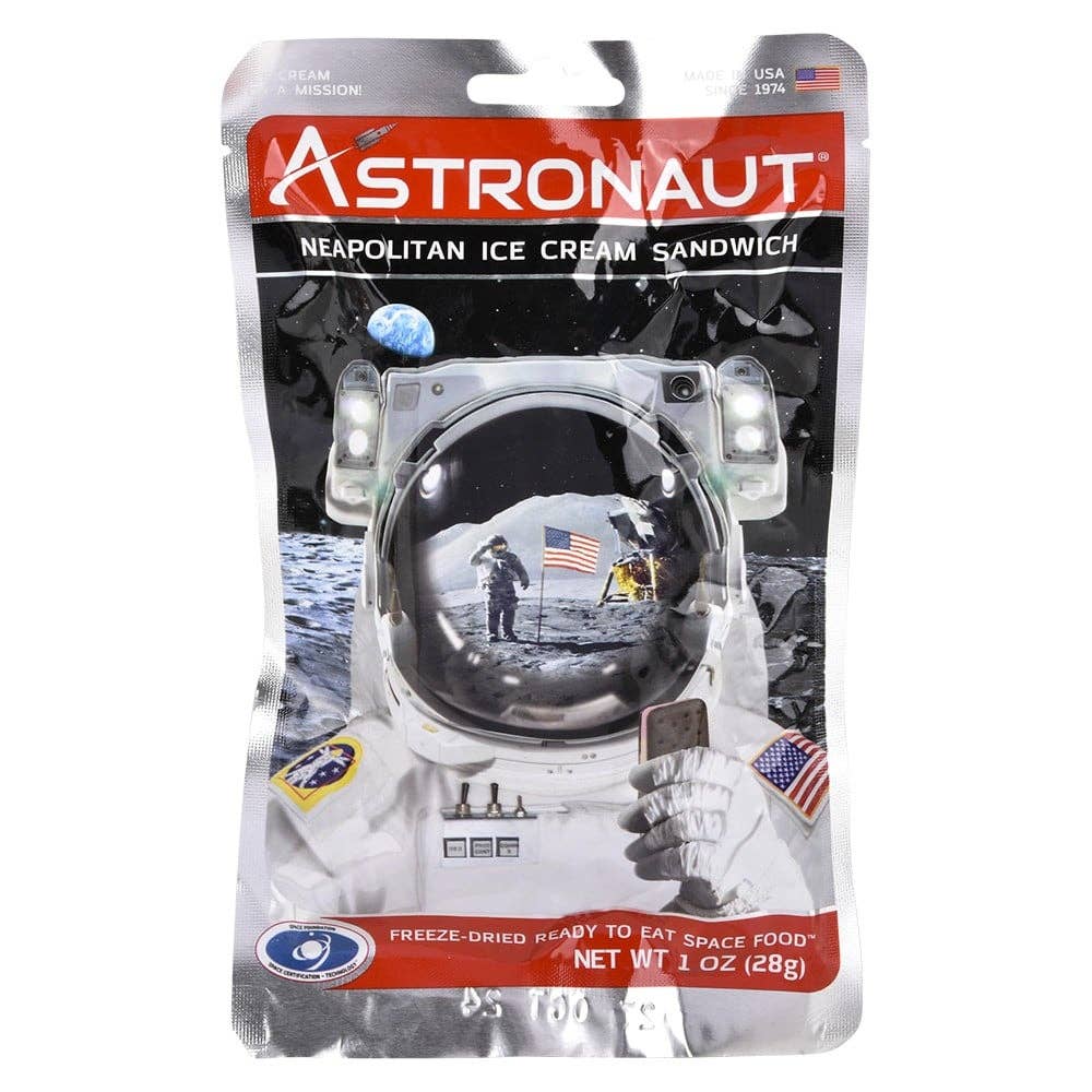 La Luna Bella - Toys – wholesale Hårt godis – Astronaut napolitansk glasssmörgås 50/6 LLB godis3