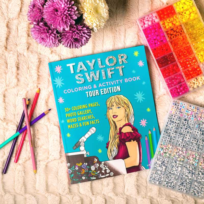 Simon & Schuster - Wholesale Coloring & Activity Book - Adult - Taylor Swift Coloring & Activity Book: Tour Edition by Editors of Thunder Bay Press2