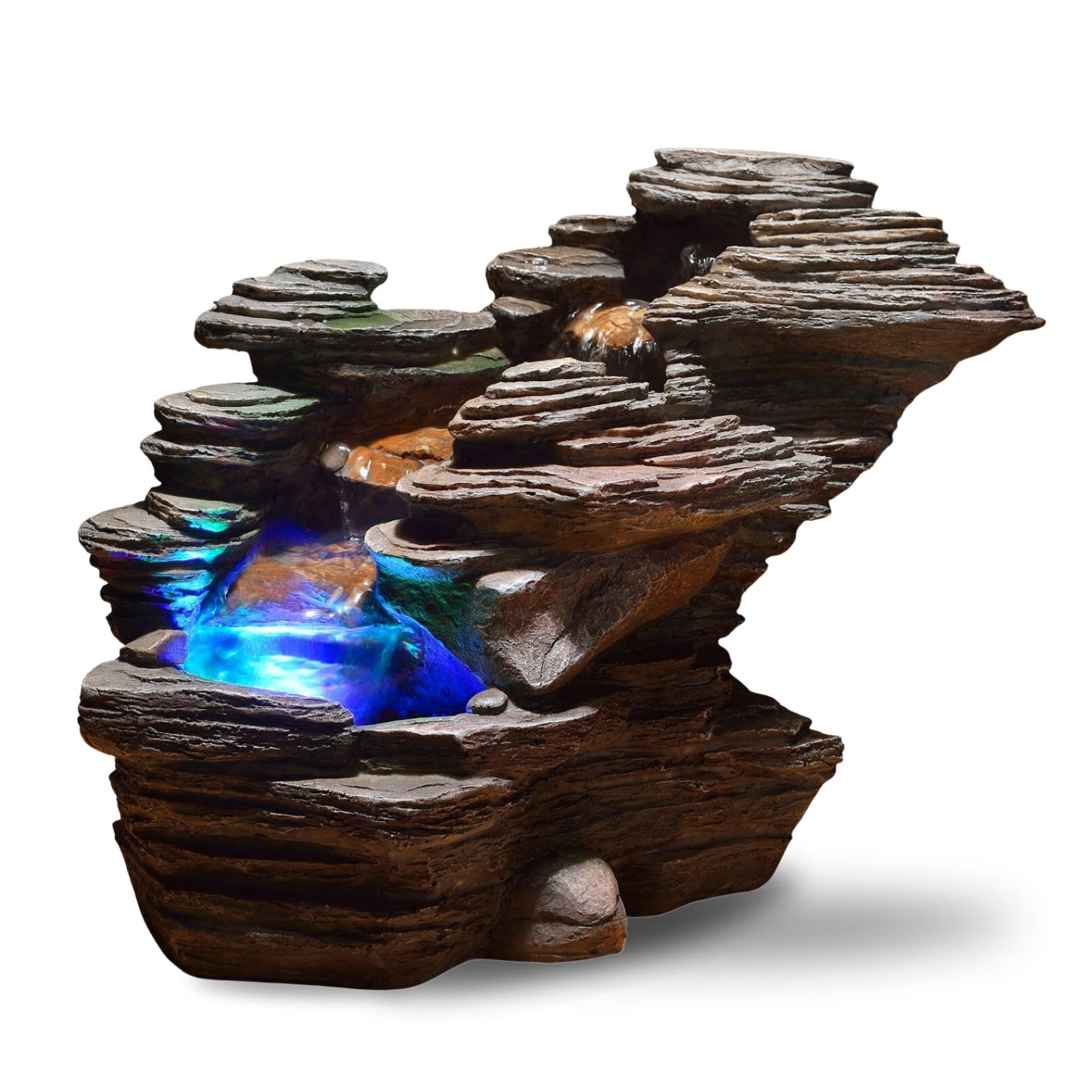 Zen'Arôme - Wholesale Ornament - River Style Natural Rock Effect Decorative Fountain11