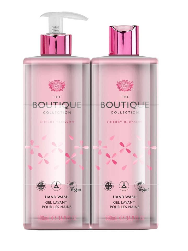 Cherry Blossom Hand Wash Set 2 x 500 ml for wholesale by Grace Cole