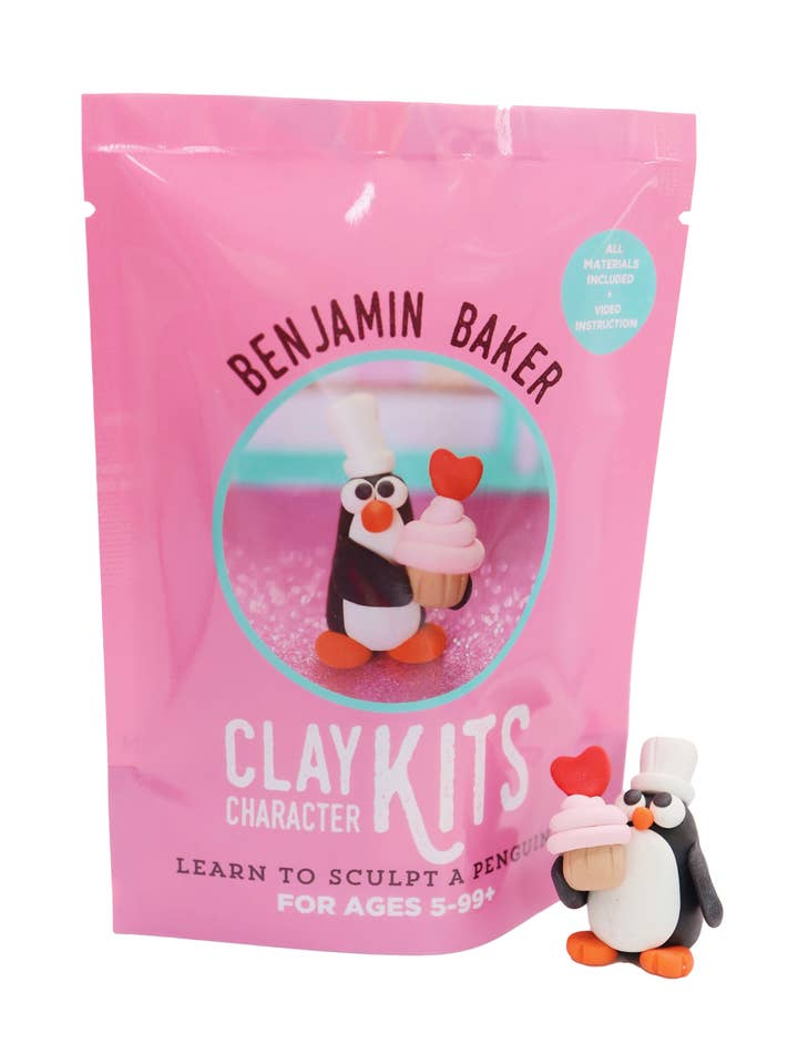 Benjamin Baker DIY Polymer Clay Kit | Arts & Craft Kit for wholesale by The Make Station | DIY Clay Kits