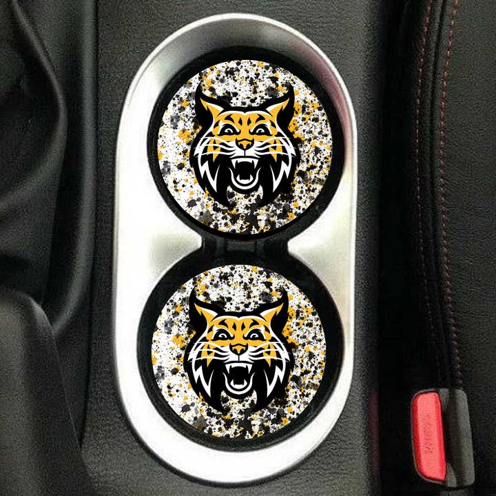 JAC Wholesale - Wholesale Car Coaster - Unisex - Custom School Spirit Car Coasters0
