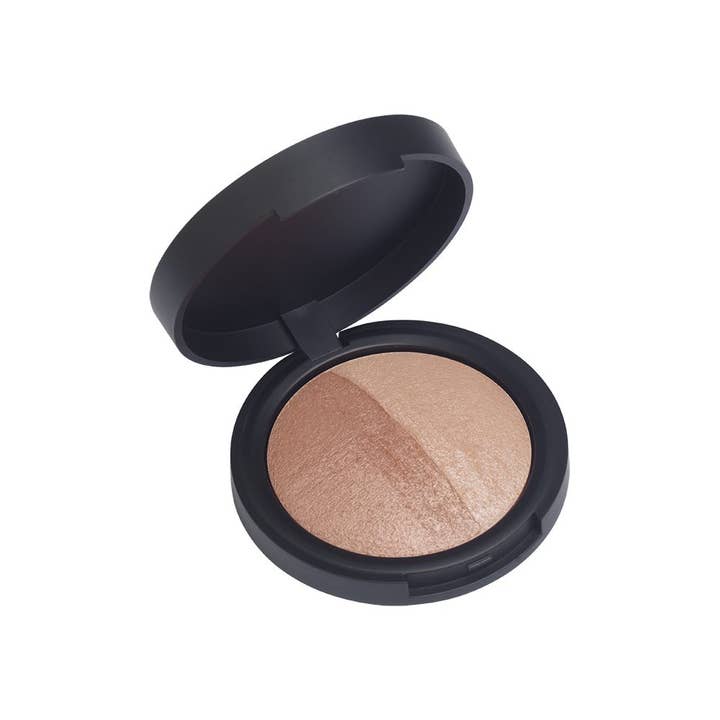 Terracotta Baked Bronzer/Highlighter Duo for wholesale by Aden Cosmetics