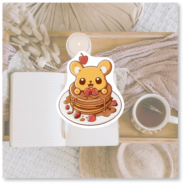 Plan & Plot Studio - Wholesale Sticker - Pancake | Die cut sticker0