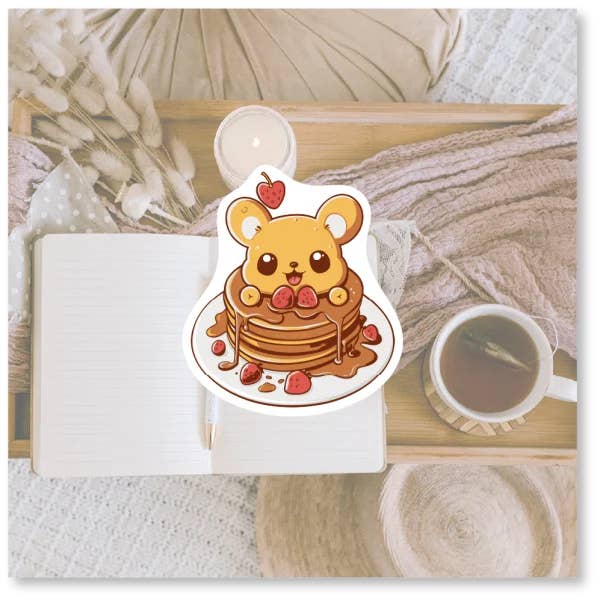 Plan & Plot Studio - Wholesale Sticker - Pancake | Die cut sticker