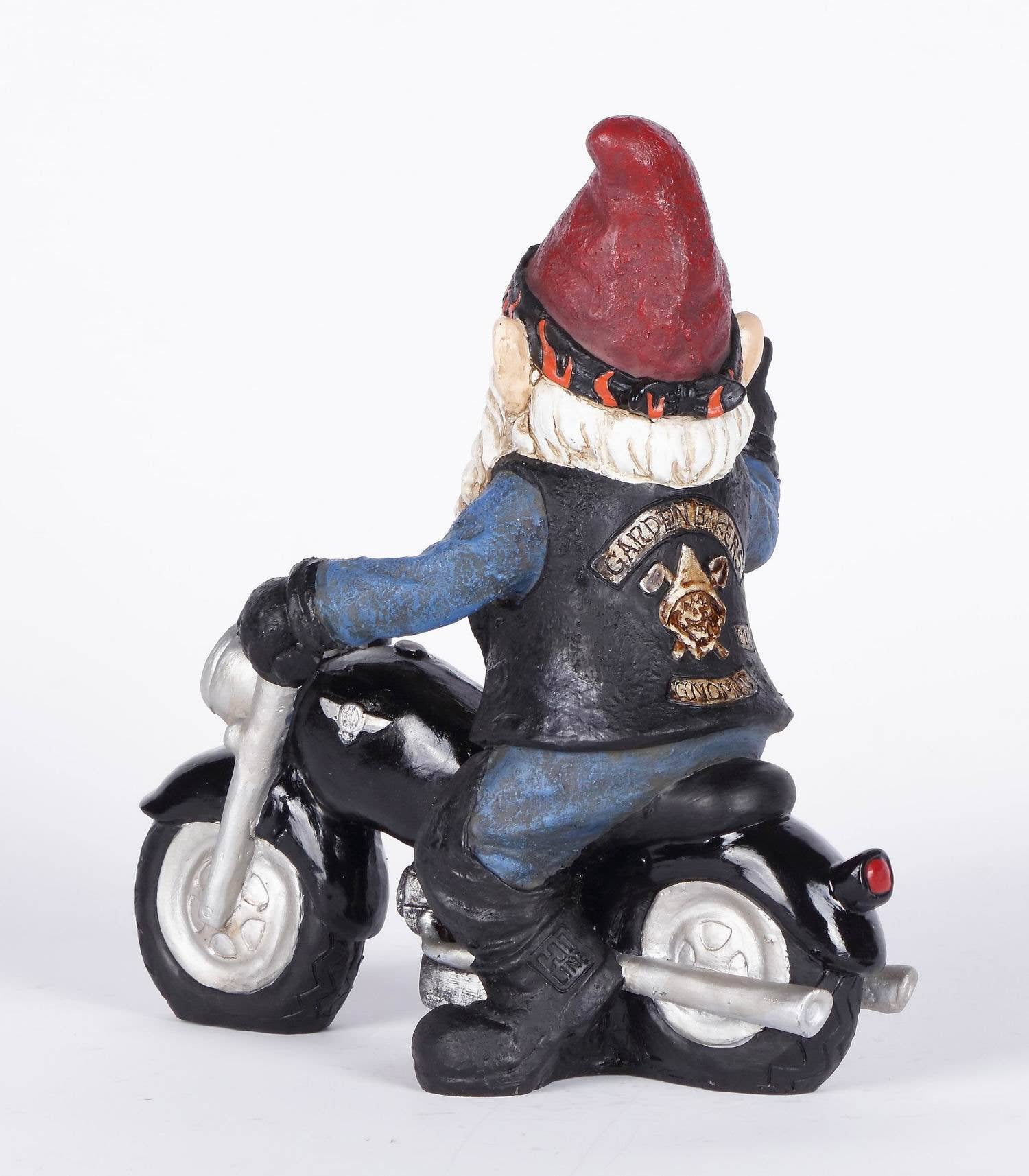 Hi-Line Gift Ltd. - Vente Nains de jardin - Peace Biker Gnome (exclusif à la gamme Hi-Line)8