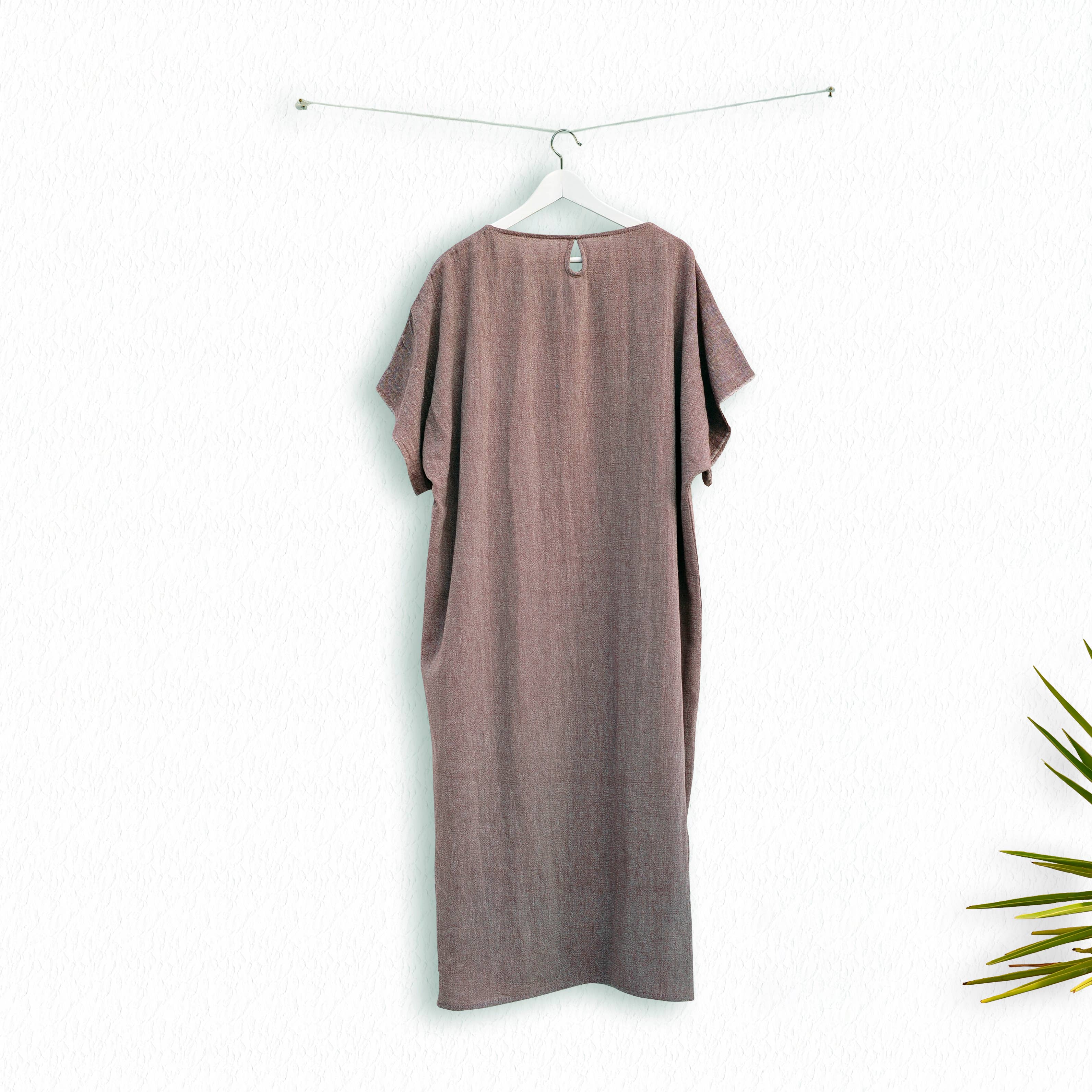 loom.ist – Vestido - Mulher por atacado – Vestido Kaftan Sile43