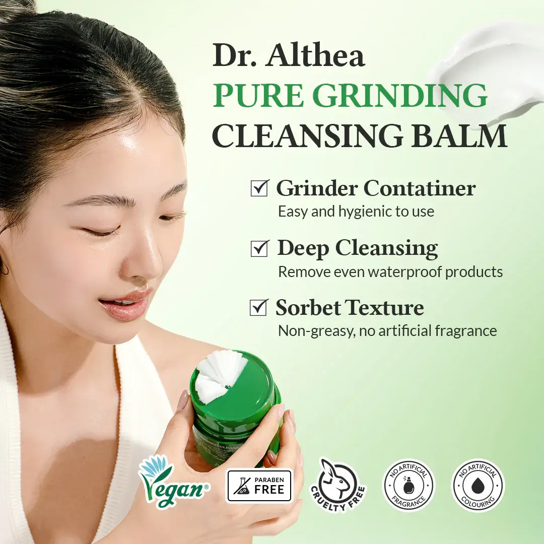 Best Beauty Group - Wholesale Facial Cleanser - DR ALTHEA Pure Grinding Cleansing Balm Makeup Remover Vegan6