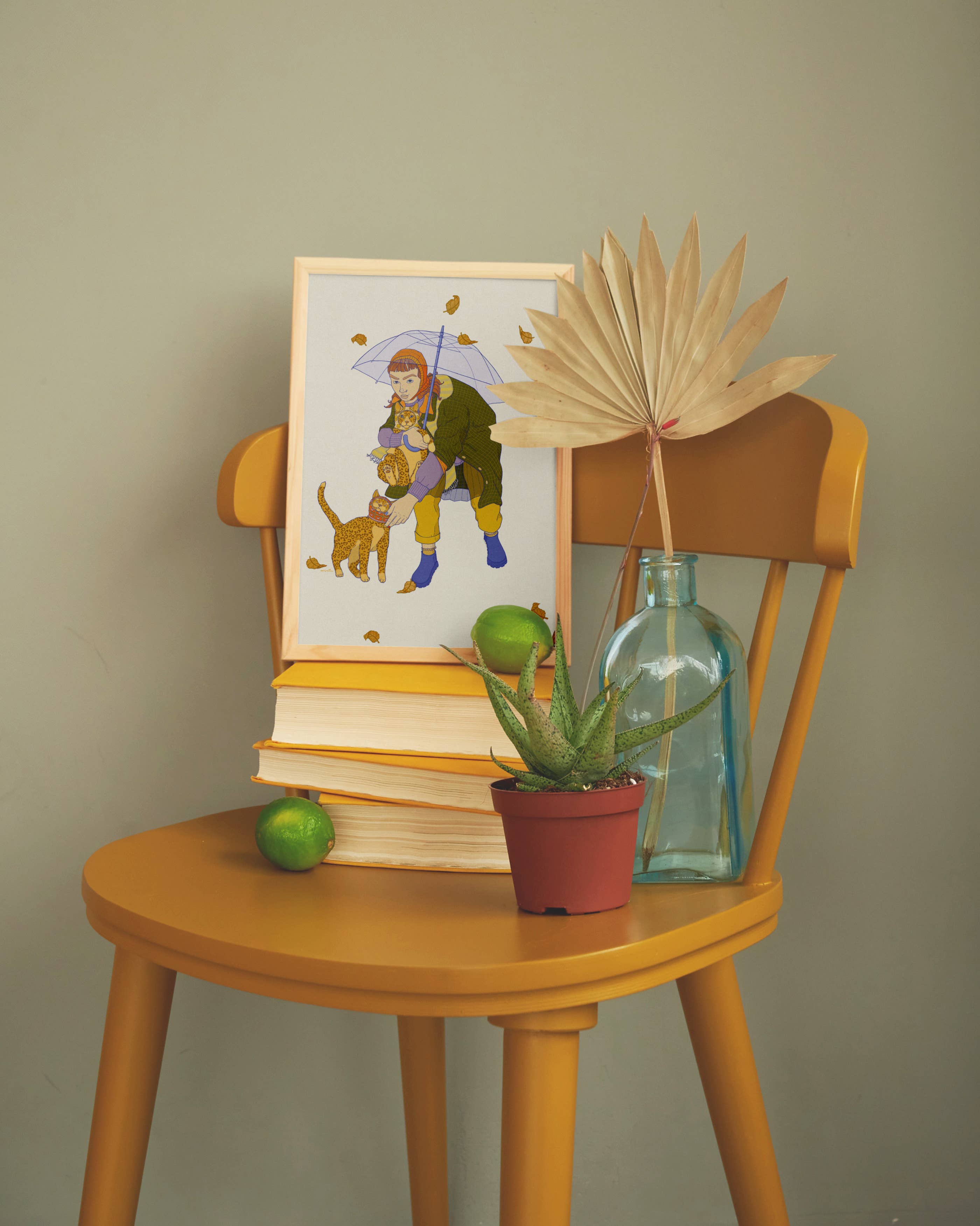 minttu illustrations - Wholesale Art Print - Art print "fall of the patriarchy"1