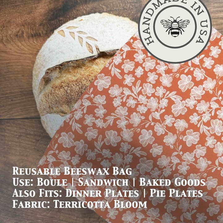 Five Oaks Farm – Großhandel Verpackung/Beutel zur Aufbewahrung von Lebensmitteln – Brotbeutel | Bienenwachsbeschichtet65