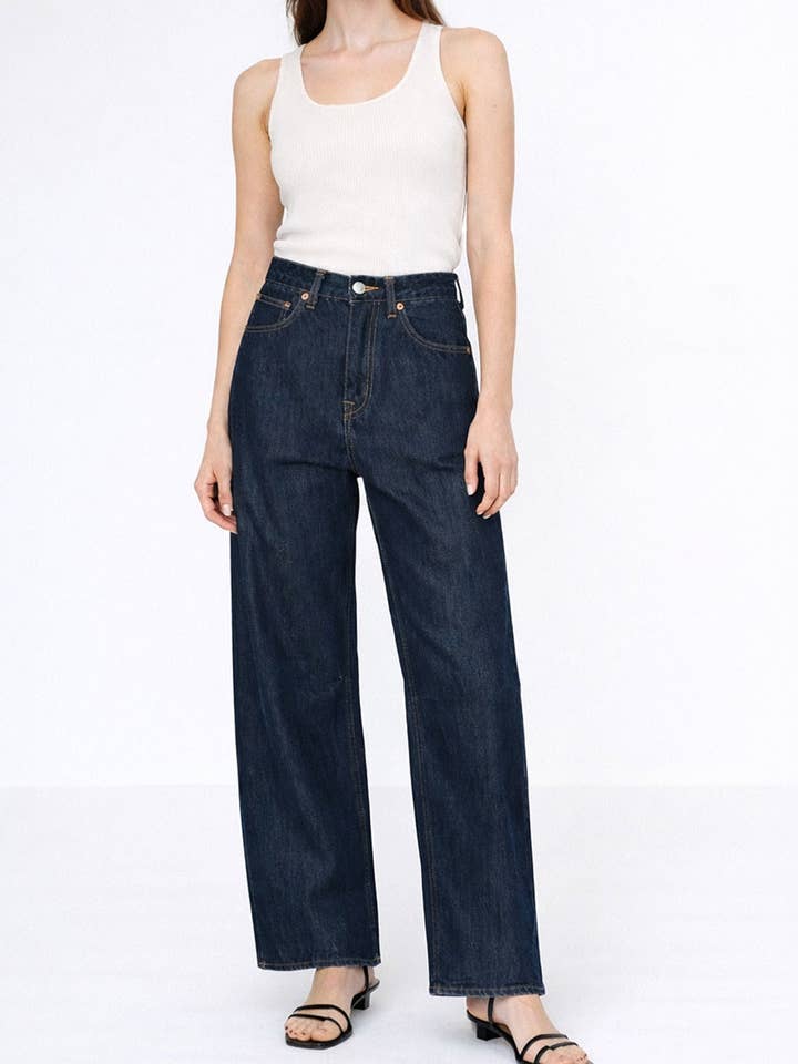 Kallie Relaxed Curve - Holland for wholesale by Noend Denim