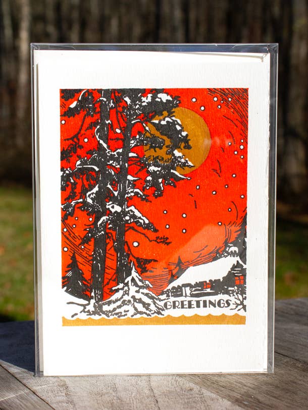 Red Sky - Holiday Box for wholesale by Saturn Press