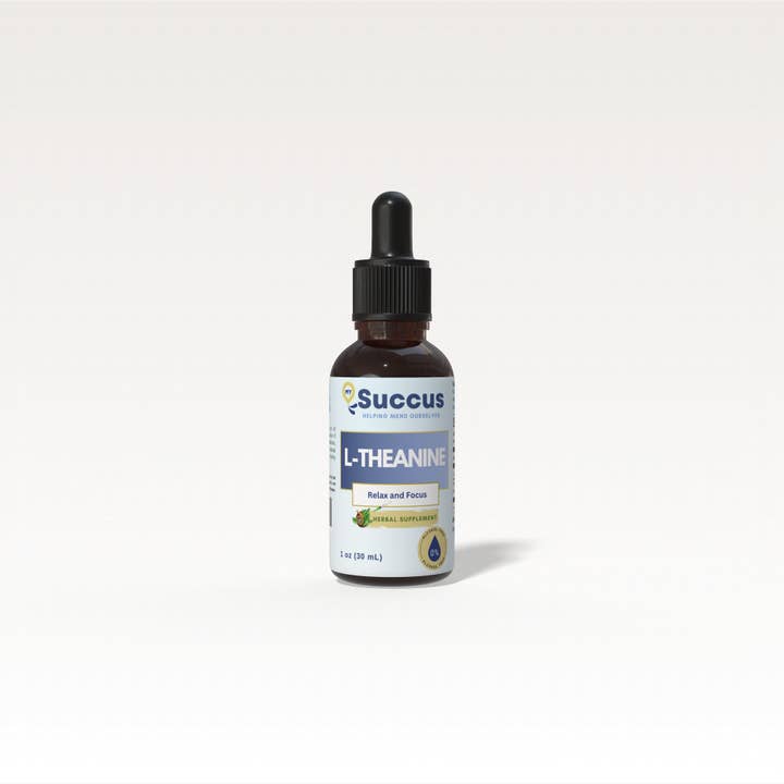 Succus - Wholesale Tincture - L-Theanine 200 mg Liquid Drops - Promotes Natural Wellness2