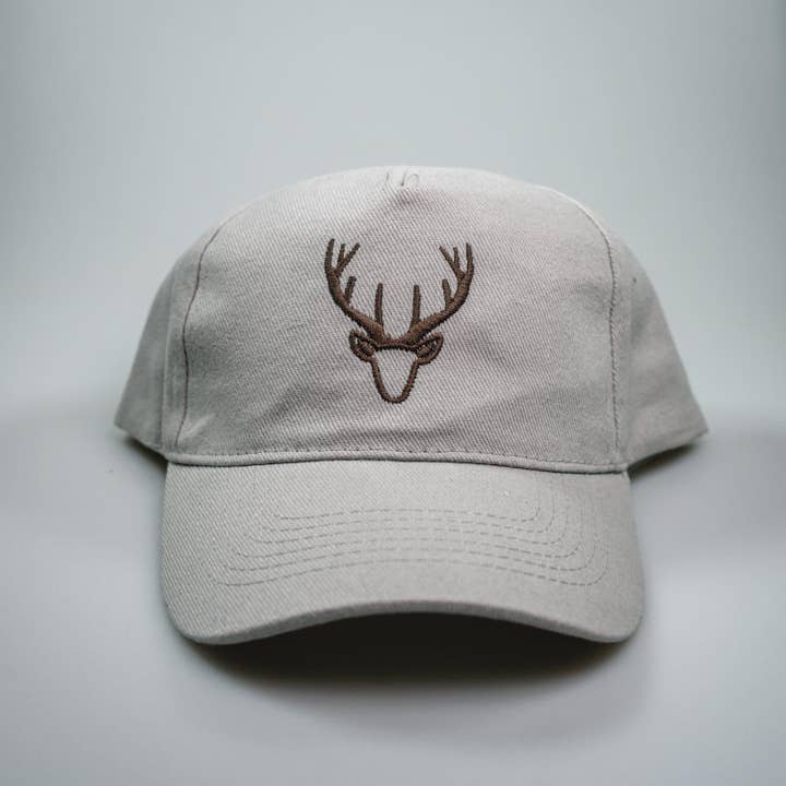 DeinDesignWerk GmbH - Wholesale Baseball Cap - Unisex - Baseball Cap Gray Deer Cap Beanie Cap Unisex1