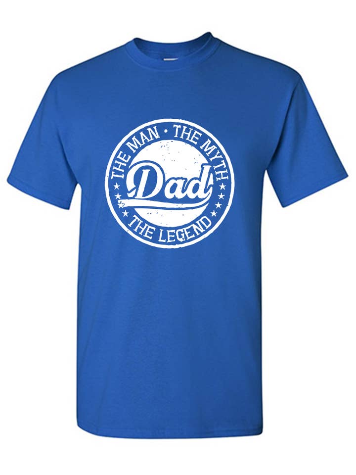 Feelin Good Tees - Wholesale Screen Printed T-Shirt - Men's - The Man The Myth Dad The Legend5