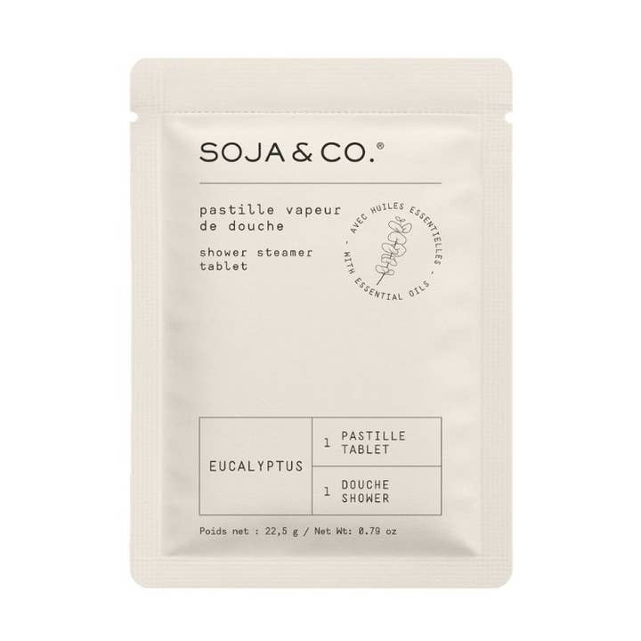 Pastille vapeur de douche (sachet unitaire) | Eucalyptus pour la vente par SOJA&CO.®