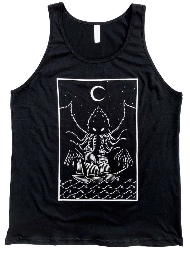 Débardeur Mers Noires de l'Infini pour la vente par Leviathan Artworks