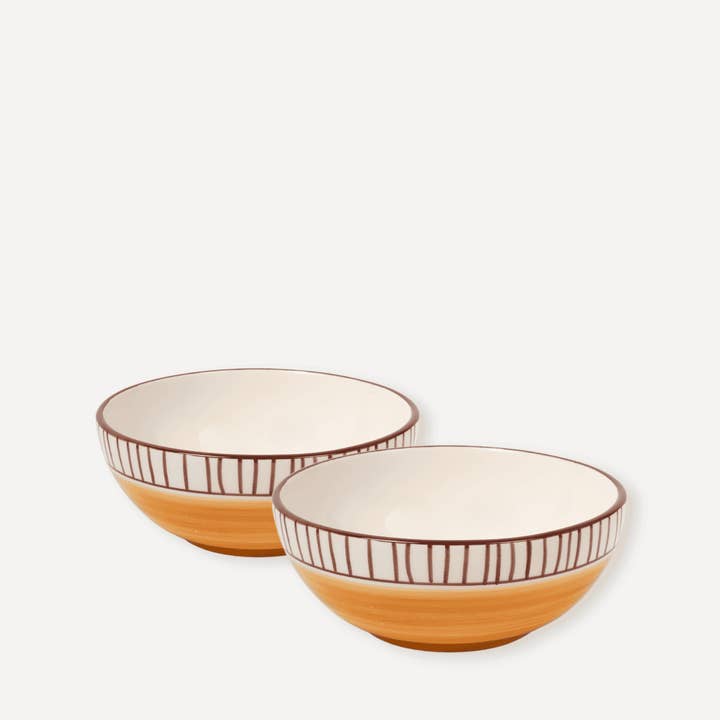 Valsa Home - Wholesale Bowl - Greta Hand Painted Cereal Bowl - WS2