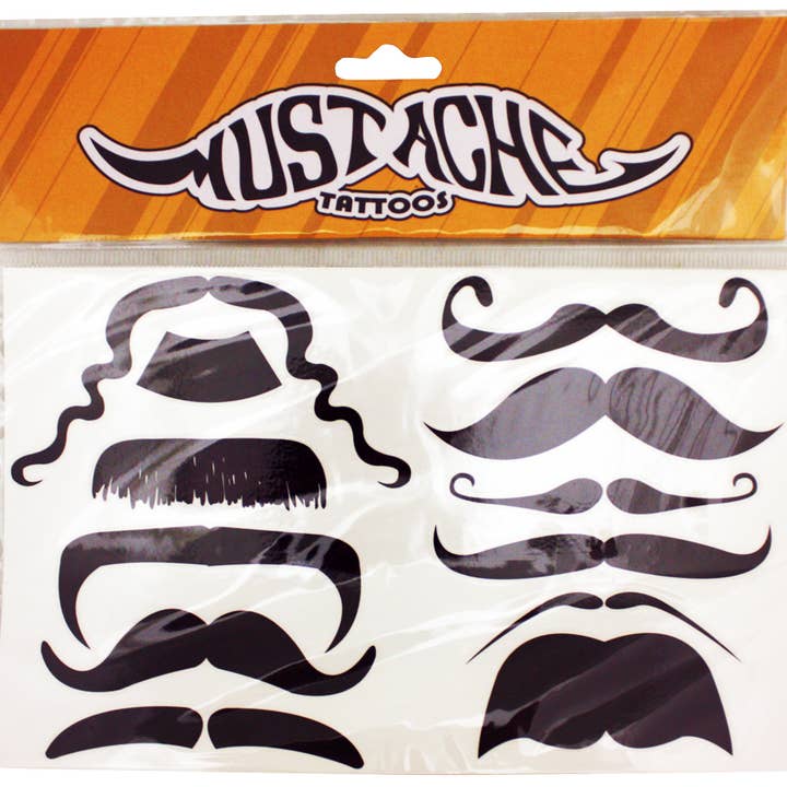 Paquete de tatuajes de bigote para venta al por mayor de Island Dogs