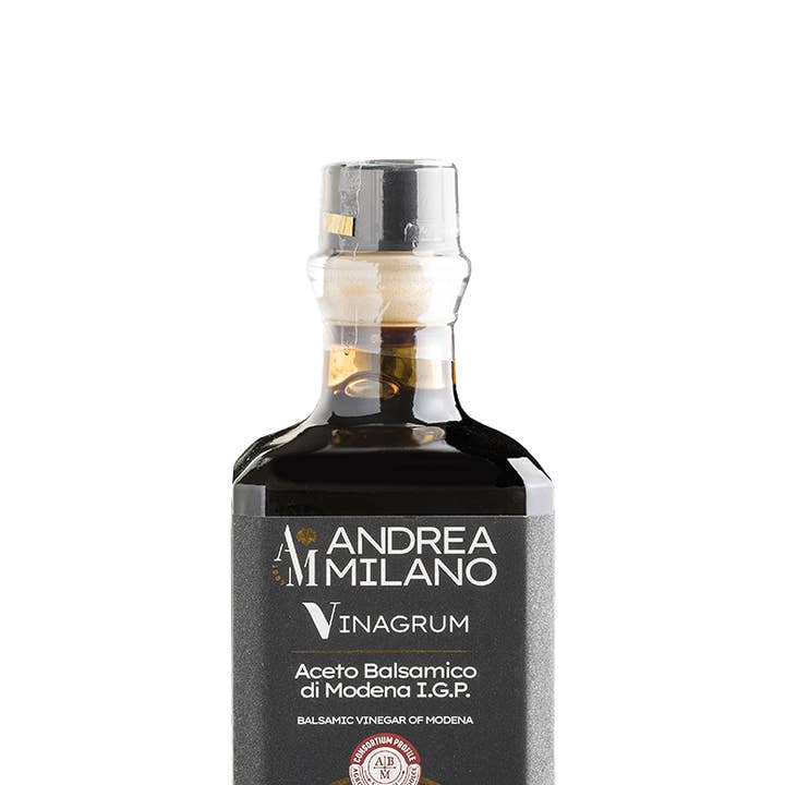 Andrea Milano - Vente Vinaigre - Vinaigre Balsamique de Modène IGP Vinagrum 5 sceaux haute densité
