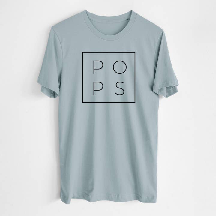 Pops Boxed - Lightweight 100% Cotton Unisex Crewneck for wholesale by Because Tees