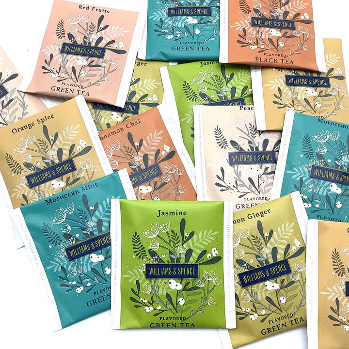 Örtbukettblandning med olika smaker av tepåsar för wholesale av All Little Cute Things