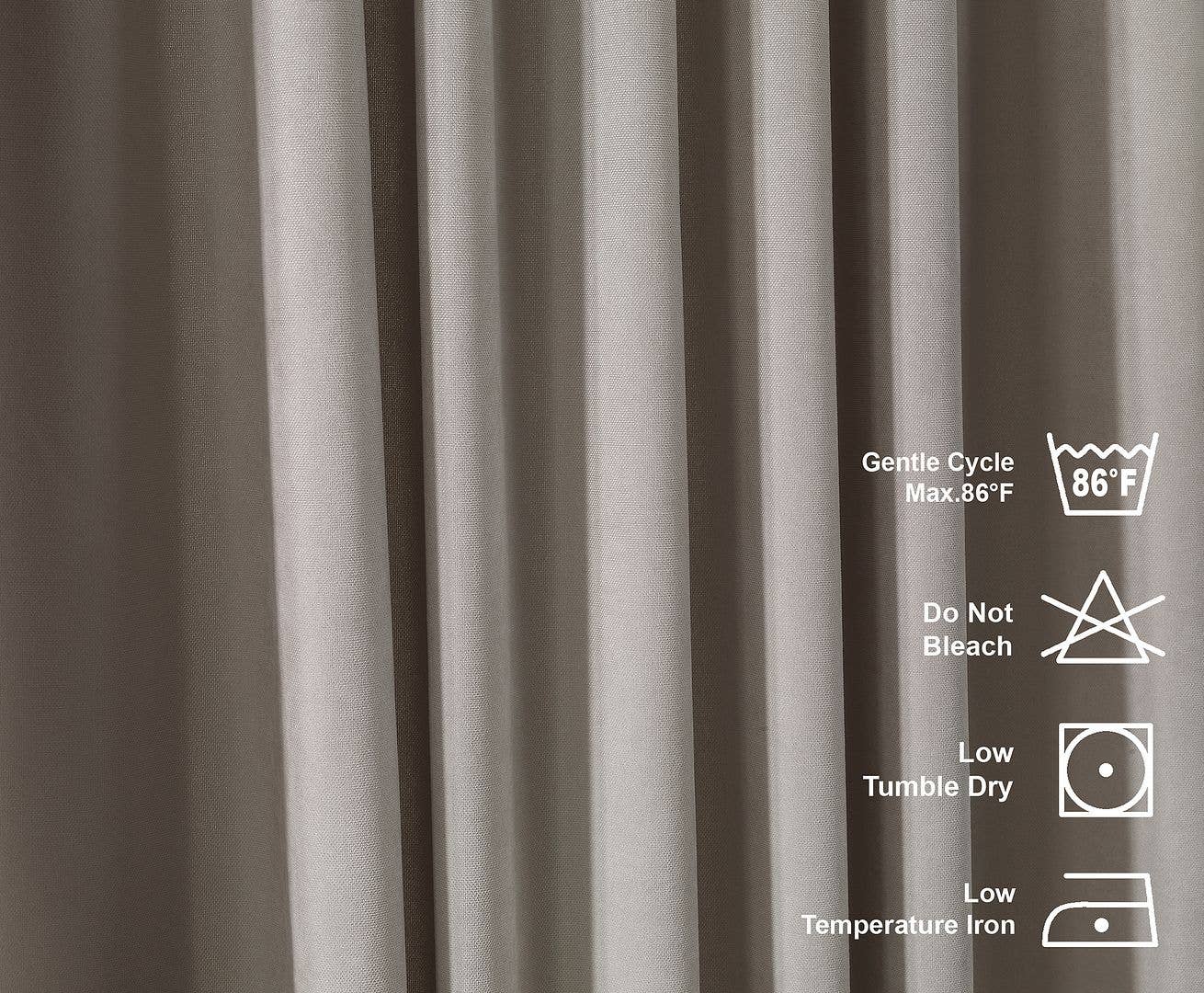 Bes Home Design - Wholesale Curtain - 100" Wide & Extra Long Matte Decorative Custom Size Curtain48