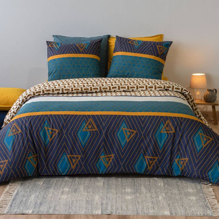 JUEGO DE FUNDA NÓRDICA VEGAS 3 PIEZAS 200 X 200 CM 57 HILOS/CM2 para venta al por mayor de Atelier Du Coton