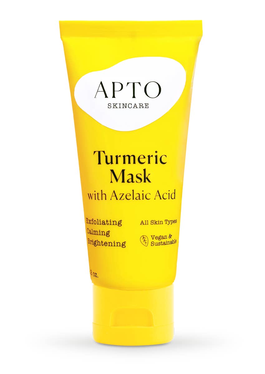Apto Skincare – wholesale Skincare face mask – Turmeric & Azelaic Acid Brightening Exfoliating Mask 2 oz
