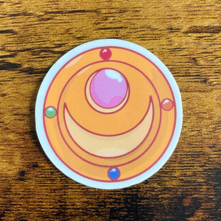 Lunar Splendor - Wholesale Sticker - Sailor Moon Transformation Brooches & Compact