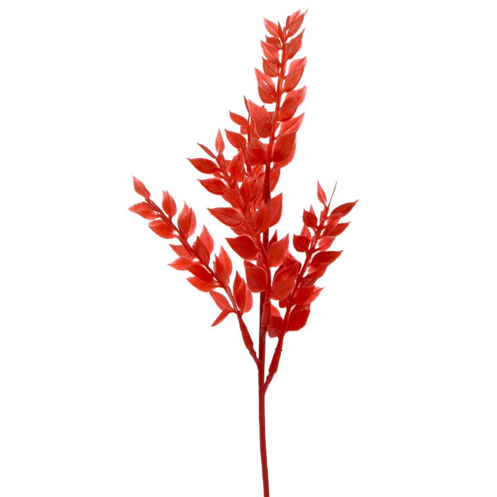 Jacobson - Wholesale Artificial Plant - 14"L Plastic Ruscus Spray0