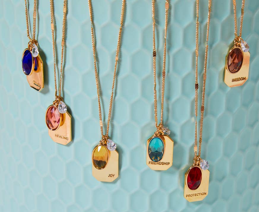 Foxy Originals - Wholesale Pendant/Charm Necklace - Birthstone Necklace REFILL | Valentine's Accessories