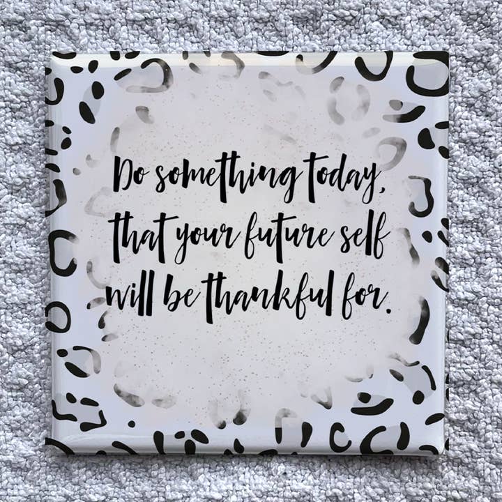 Do Something 2x2" Magnet-Handmade Fridge Décor for wholesale by Made With Aloha Magnets,llc