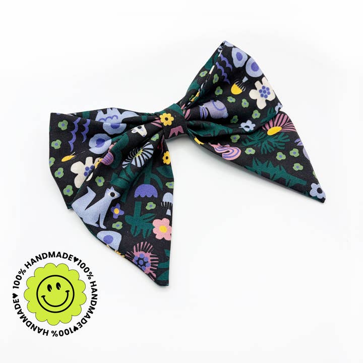 Black Forest Hair Bow Clips, Large Barrettes Women Girls for wholesale by ELSE